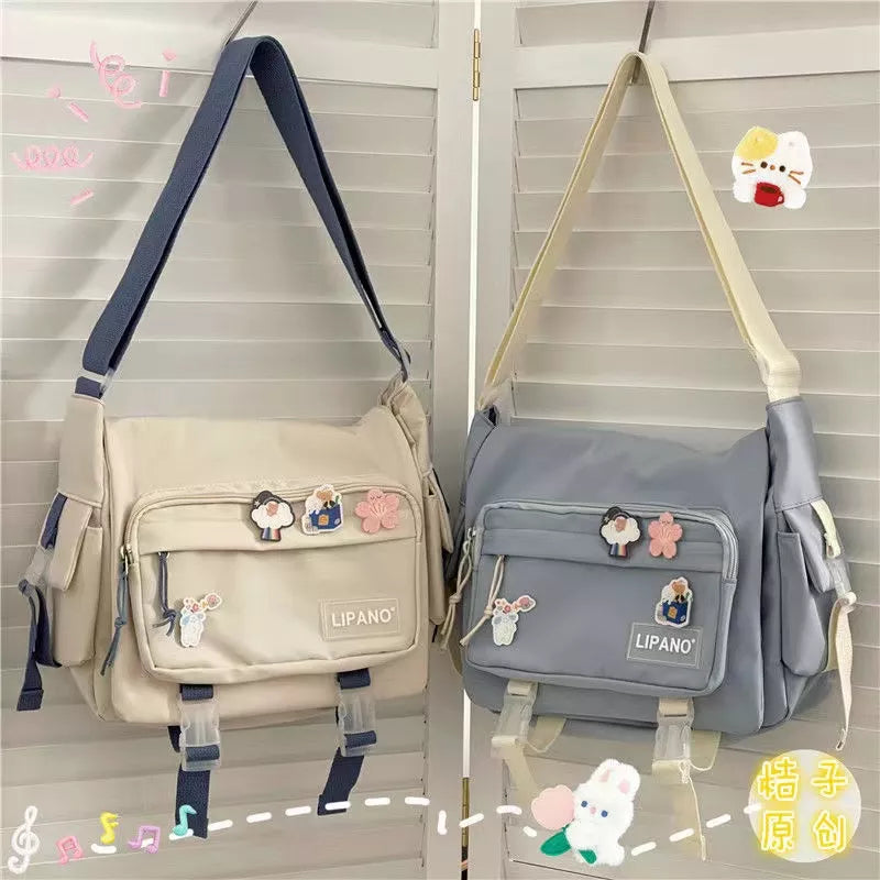 BOLSA PARA ESTUDANTES  ESTILO JAPONESA HARAJUKU