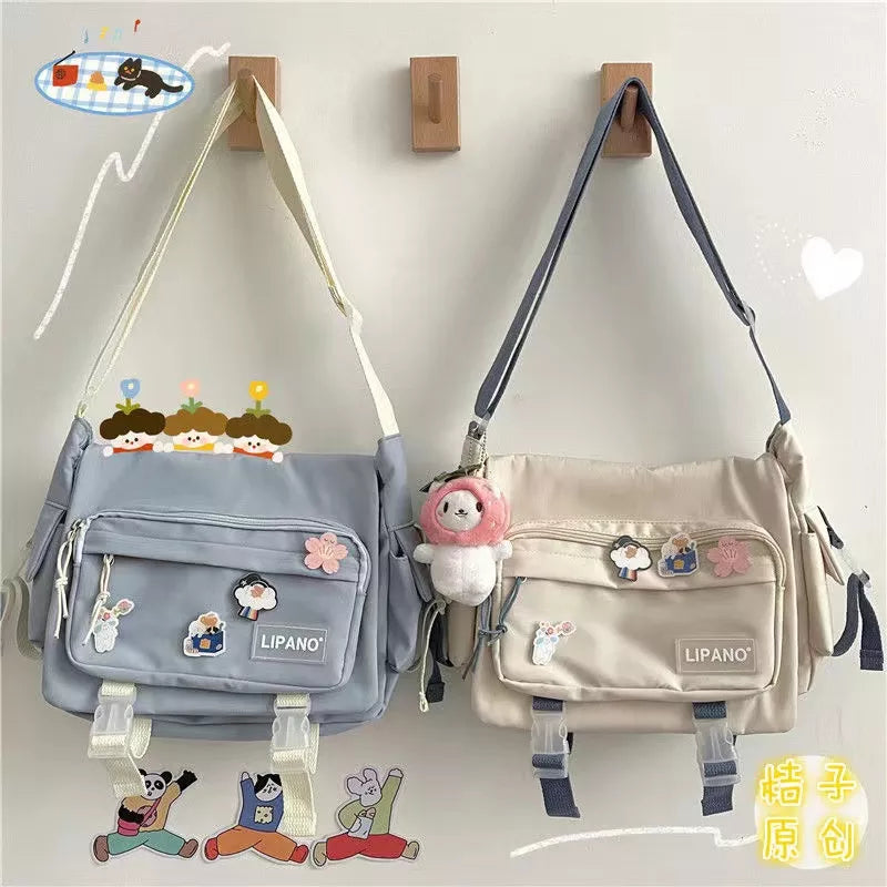 BOLSA PARA ESTUDANTES  ESTILO JAPONESA HARAJUKU